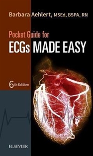 Portada del libro Pocket Reference for ECGs Made Easy, 6e