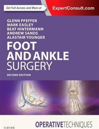 Portada del libro Operative Techniques: Foot and Ankle Surgery