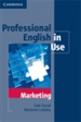 Portada del libro Professional English in Use Marketing with Answers