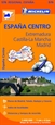Portada del libro Mapa Regional Extremadura, Castilla la Mancha, Madrid