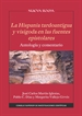 Portada del libro La Hispania tardoantigua y visigoda en las fuentes epistolares: antología y comentario