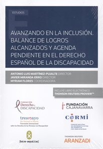 Books Frontpage Avanzando en la inclusiónlance de logros alcanzados y agenda pendiente en el Derecho español de la Discapacidad (Papel + e-book)