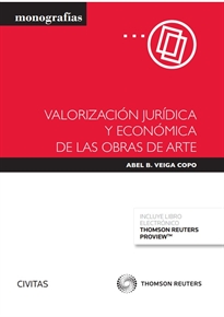 Portada del libro Valorización jurídica y económica de las obras de arte (Papel + e-book)