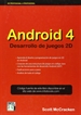 Portada del libro Android 4 Desarrollo de juegos 2D