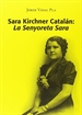 Portada del libro Sara Kirchner Catalán: La Senyoreta Sara
