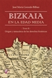 Portada del libro Bizkaia en la Edad Media