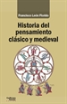 Portada del libro Historia del pensamiento clásico y medieval