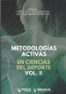 Portada del libro Metodologías activas en Ciencias del Deporte Volumen II