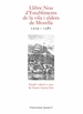Portada del libro Llibre Nou d'Establiments de la vila i aldees de Morella 1519-1581