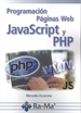 Portada del libro Programación Paginas Web JavaScript y PHP