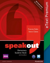 Portada del libro Speakout Elementary eText Premium