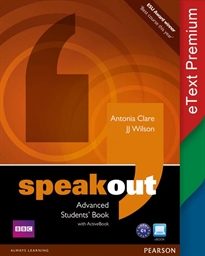 Portada del libro Speakout Advanced eText Premium