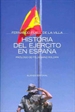 Portada del libro Historia del ejército en España
