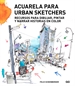 Portada del libro Acuarela para urban sketchers