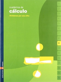 Portada del libro Cuaderno 9 de cálculo (Divisiones por una cifra)