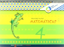 Portada del libro Primeros Pasos cuaderno 4 Matemáticas (Nivel 2)