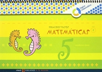 Portada del libro Primeros Pasos cuaderno 5 Matemáticas (Nivel 2)