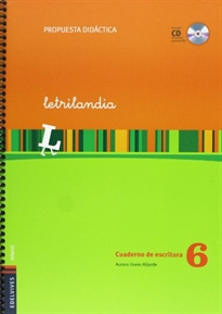 Portada del libro Letrilandia cuaderno de escritura 6 (Propuesta Didactica)
