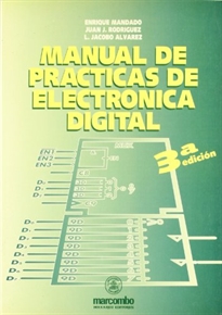 Portada del libro Maual de Prácticas de Electrónica Digital