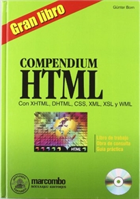 Portada del libro El Gran Libro de HTML Compendium