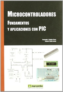 Portada del libro Microcontroladores Fundamentos y Aplicaciones con PIC
