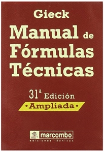 Portada del libro Manual de Formulas Técnicas -31ª Edición