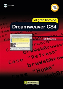 Portada del libro El Gran Libro de Dreamweaver CS4