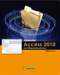Portada del libro Aprender Access 2010 con 100 ejercicios prácticos