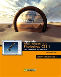 Portada del libro Aprender Retoque Fotográfico con Photoshop CS5.1 con 100 ejercicios prácticos
