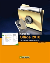 Portada del libro Aprender Office 2010 con 100 ejercicios prácticos