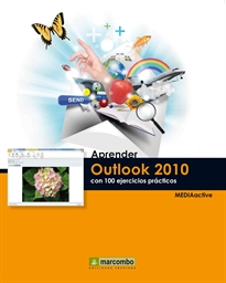 Portada del libro Aprender Outlook 2010 con 100 ejercicios prácticos