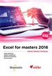 Portada del libro Excel for masters 2016