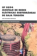 Portada del libro *UF 0894 Montaje de Redes Eléctricas Subterráneas de Baja Tensión