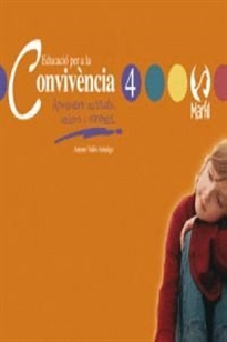 Portada del libro Educació per a la convivència - 4 valencià
