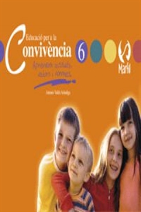 Portada del libro Educació per a la convivència - 6 valencià