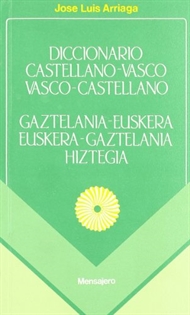Portada del libro Diccionario vasco-castellano