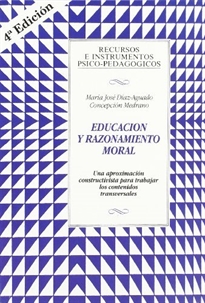 Portada del libro Educación y razonamiento moral