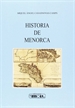 Portada del libro Historia de Menorca