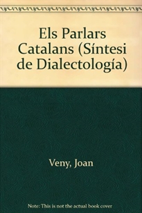 Portada del libro Els parlars catalans