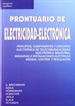 Portada del libro Prontuario de electricidad-electrónica
