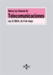 Portada del libro Nueva Ley General de Telecomunicaciones