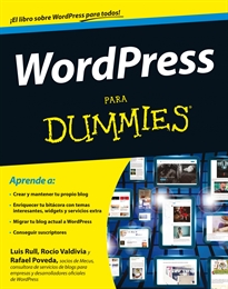 Portada del libro WordPress para Dummies