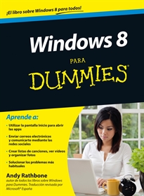 Portada del libro Windows 8 para Dummies