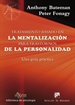 Portada del libro Tratamiento basado en la mentalización para trastornos de la personalidad. Una guía práctica