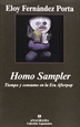 Portada del libro Homo sampler: tiempo y locura en la era afterpop