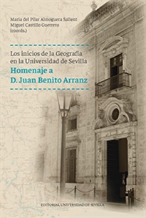 Portada del libro Los inicios de la Geografía en la Universidad de Sevilla