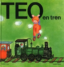 Portada del libro Teo en tren (Edición de 1977)