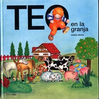 Portada del libro Teo en la granja (Edición de 1978)