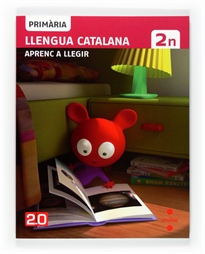 Portada del libro Tablet: Llengua catalana, Aprenc a llegir. 2n Primària. Connecta 2.0