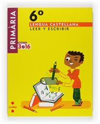 Portada del libro Tablet: Lengua castellana, Leer y escribir. 6 Primària. Projecte 3.16